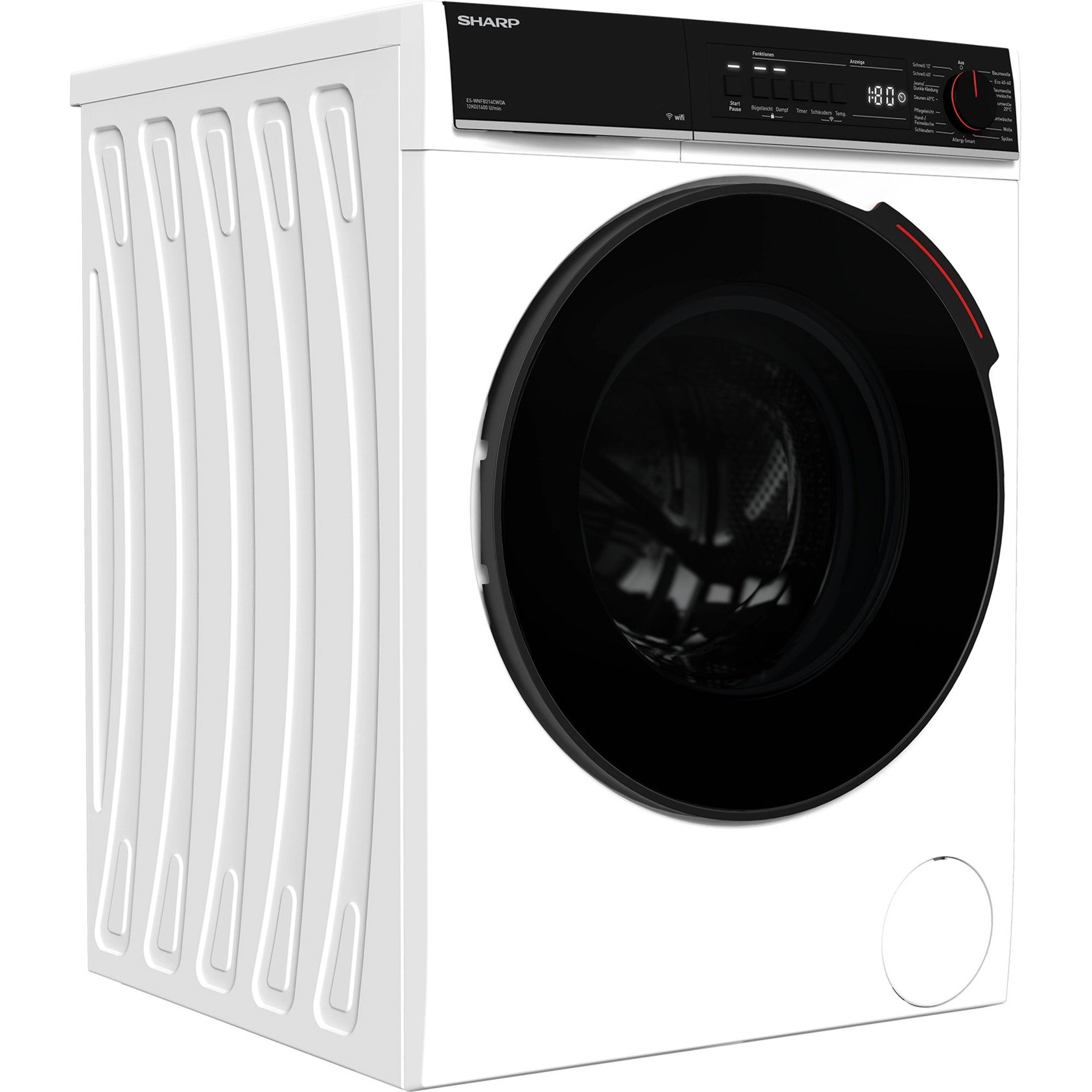Sharp ES-WNFB214CWDA-DE Washing Machine WiFi Advanced