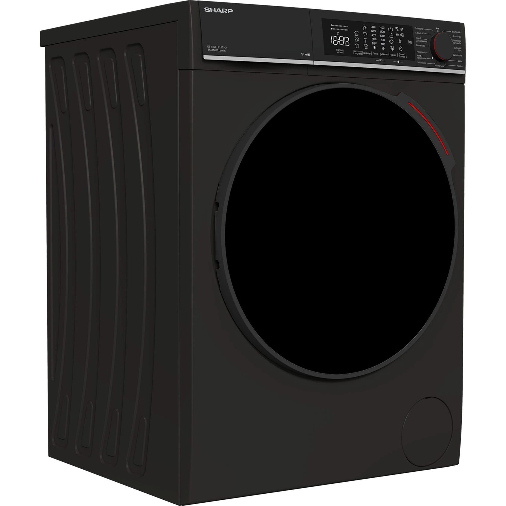 Sharp ES-MNFL814CMA-DE Washing Machine WiFi Advanced