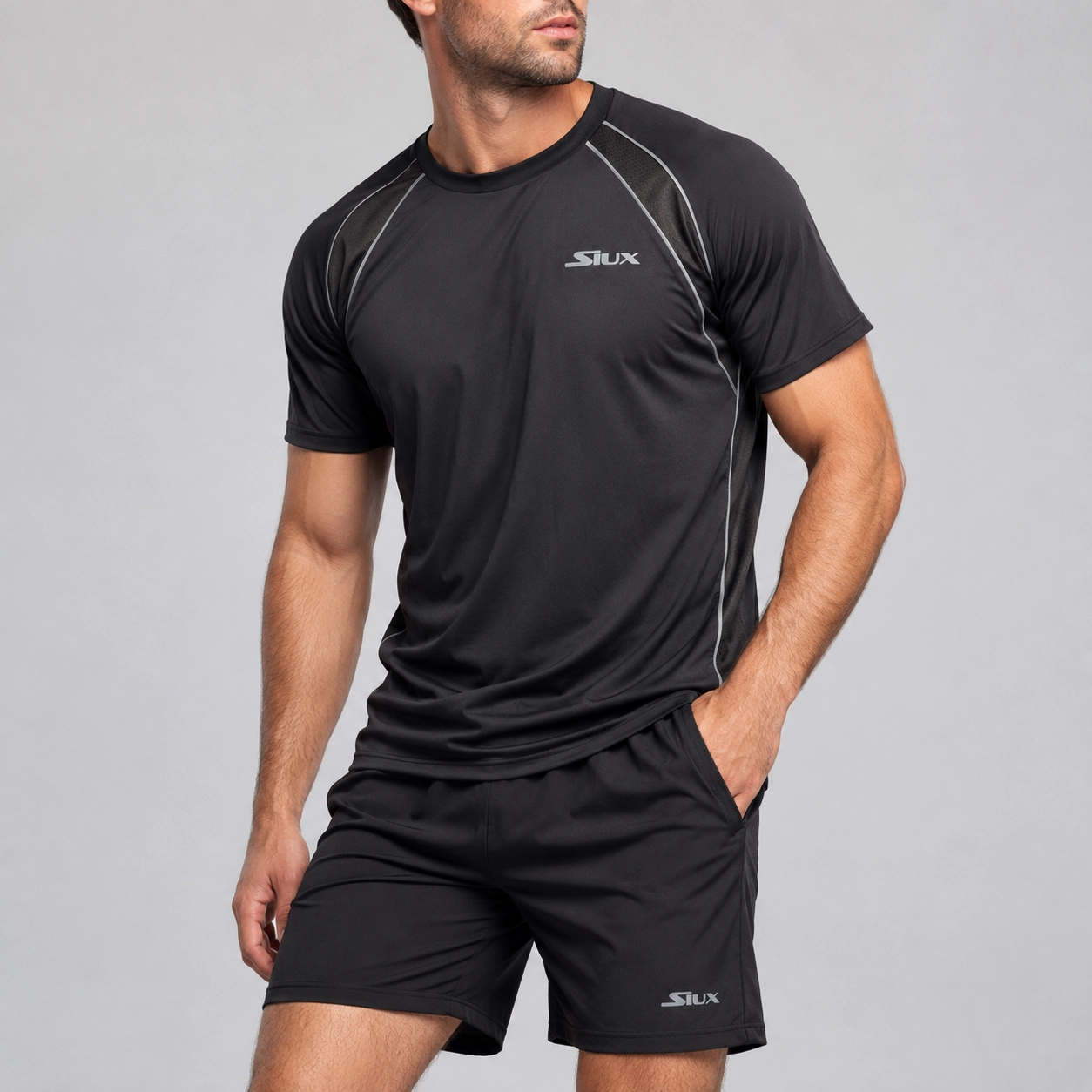 T-krekls SIUX Match 24 Men Black
