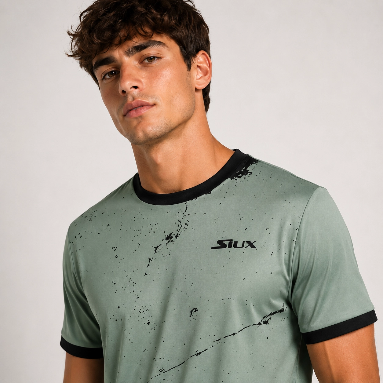 Men`s SIUX Splash Green T-Shirt (S)