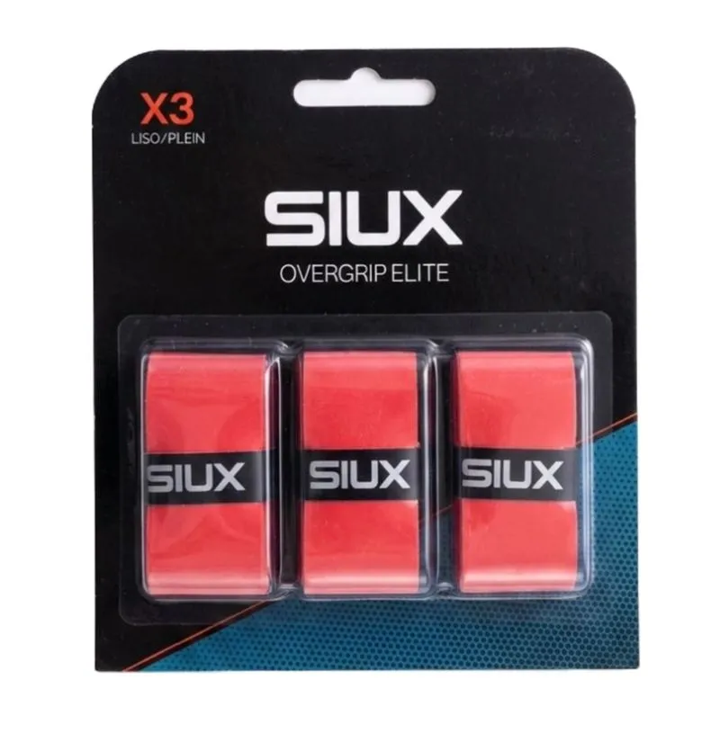 SIUX Elite Red Overgrips – 3