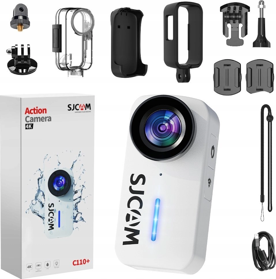 Kamera SJCAM SJCAM C110+ WHITE 093538