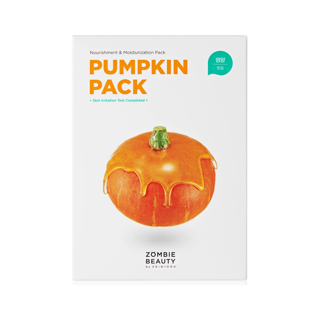 Nourishing face mask with pumpkin extract