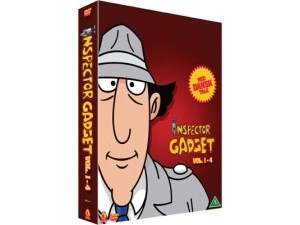 Inspector Gadget: Volume 1-4 (4-disc) Danish