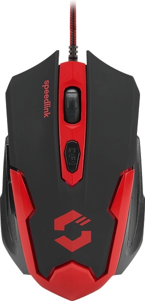 Speedlink mouse Xito Gaming, red/black (SL-680009-BKRD)
