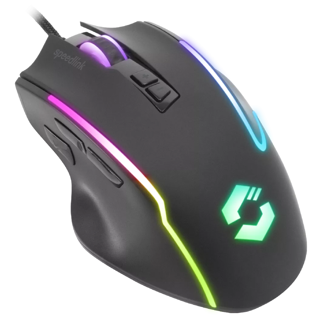 Speedlink mouse Decus NX RGB, black (SL-680024-RRBK)