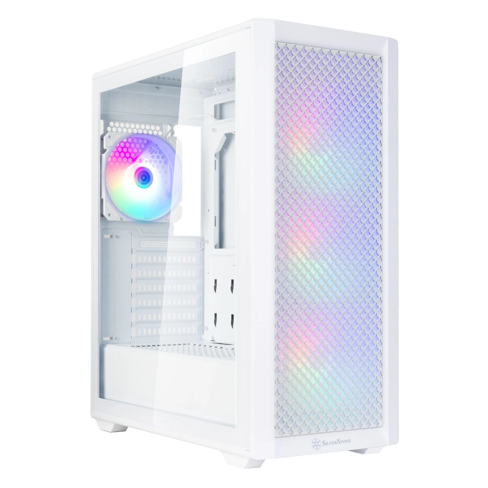 SilverStone SST-FA515XR-WG FARA Midi-Tower  ARGB  tempered
