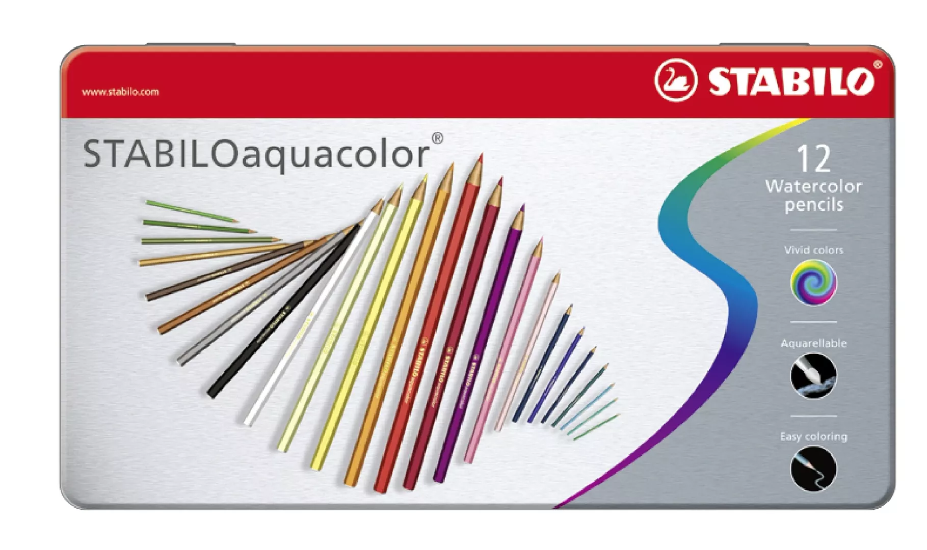 STABILO Aquacolor Multicolour 12 pc(s) AA916SS