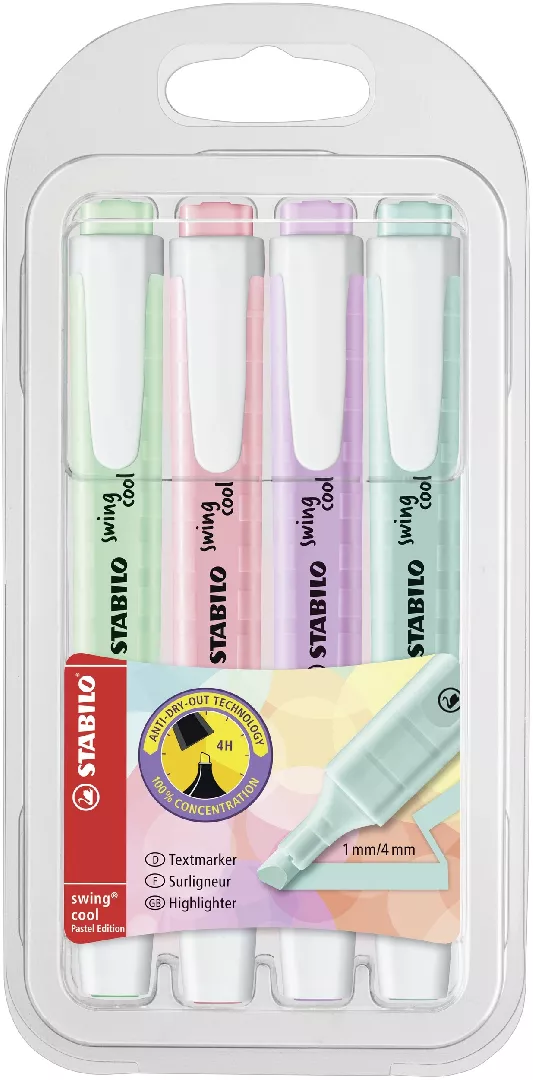 STABILO swing cool Pastel marker 4
