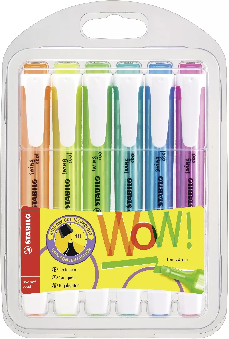 STABILO swing cool Pastel marker 6