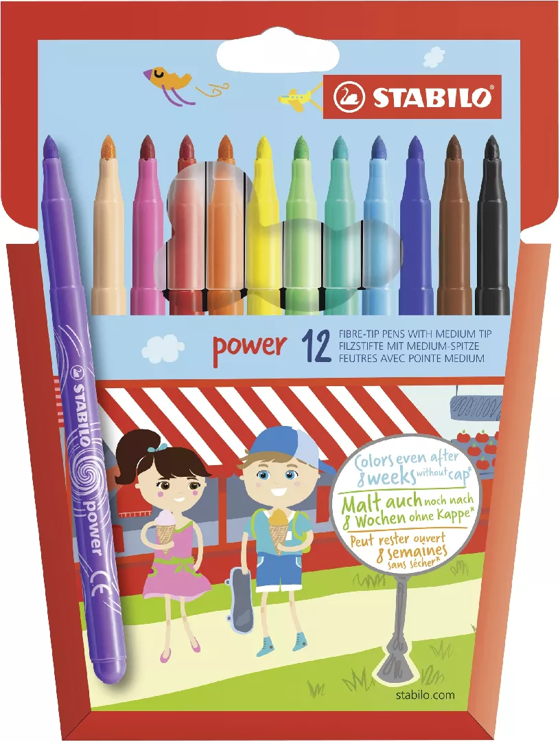 STABILO power felt pen Medium Multicolour