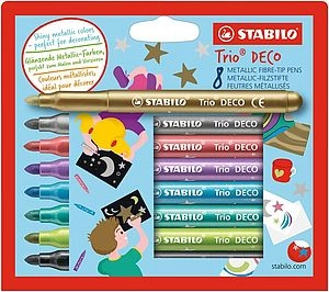 STABILO Trio DECO felt pen Gold