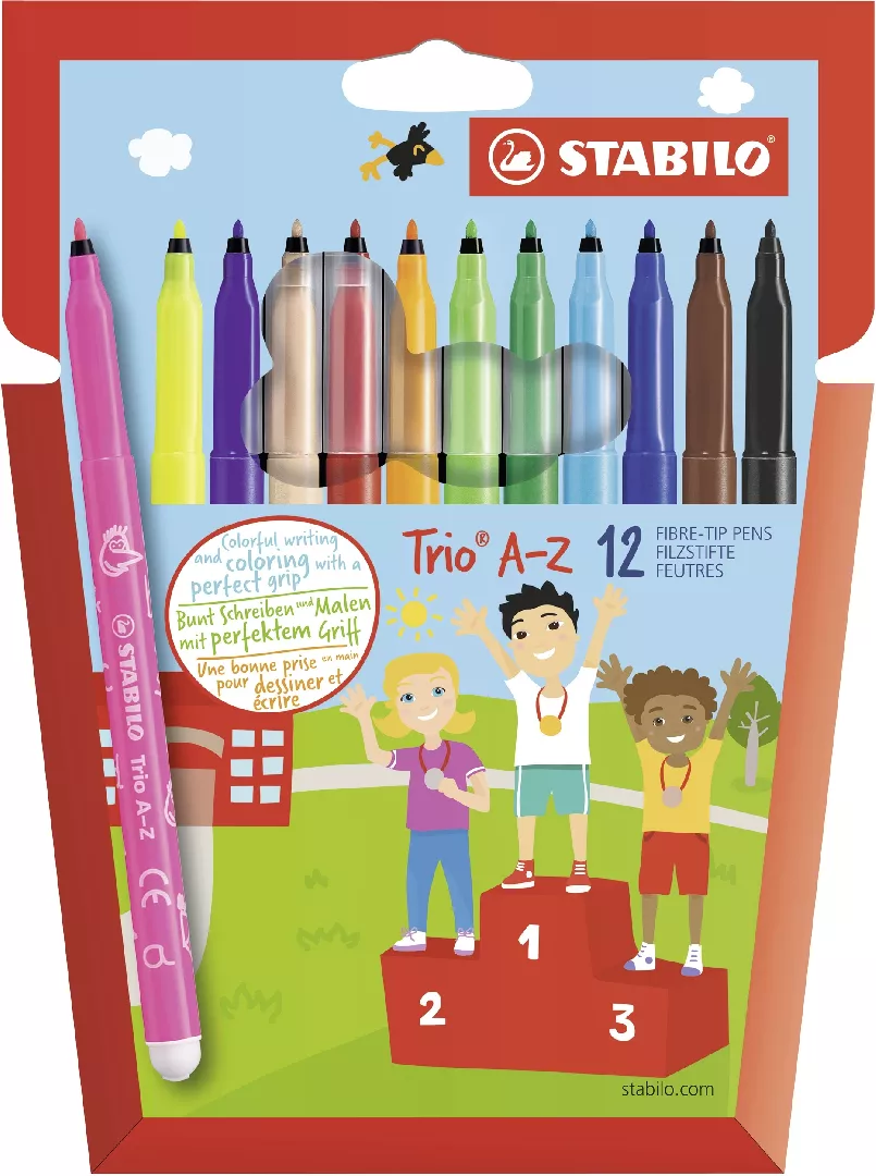 STABILO Trio A–Z felt pen Fine