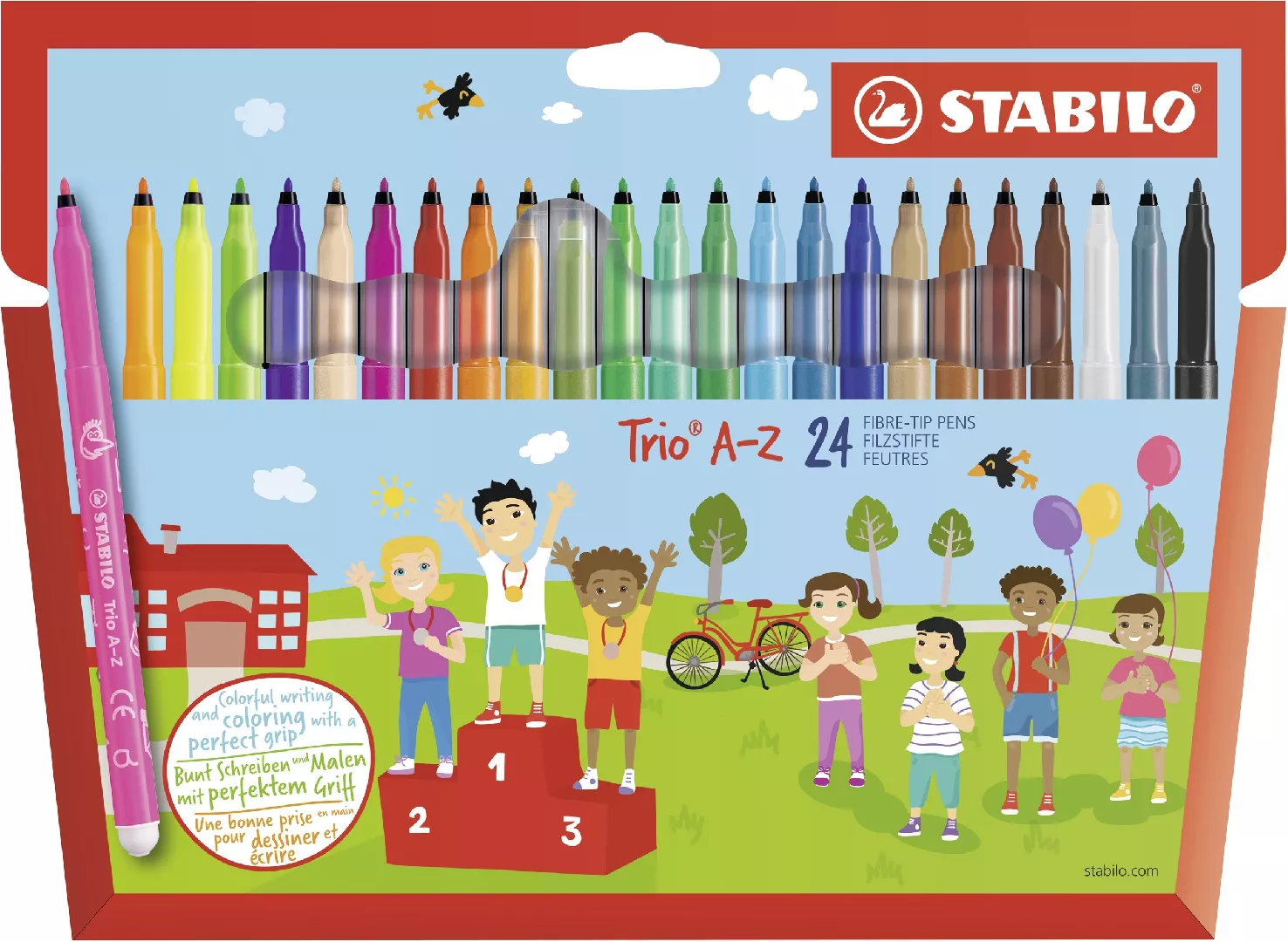 STABILO Trio A–Z felt pen Fine