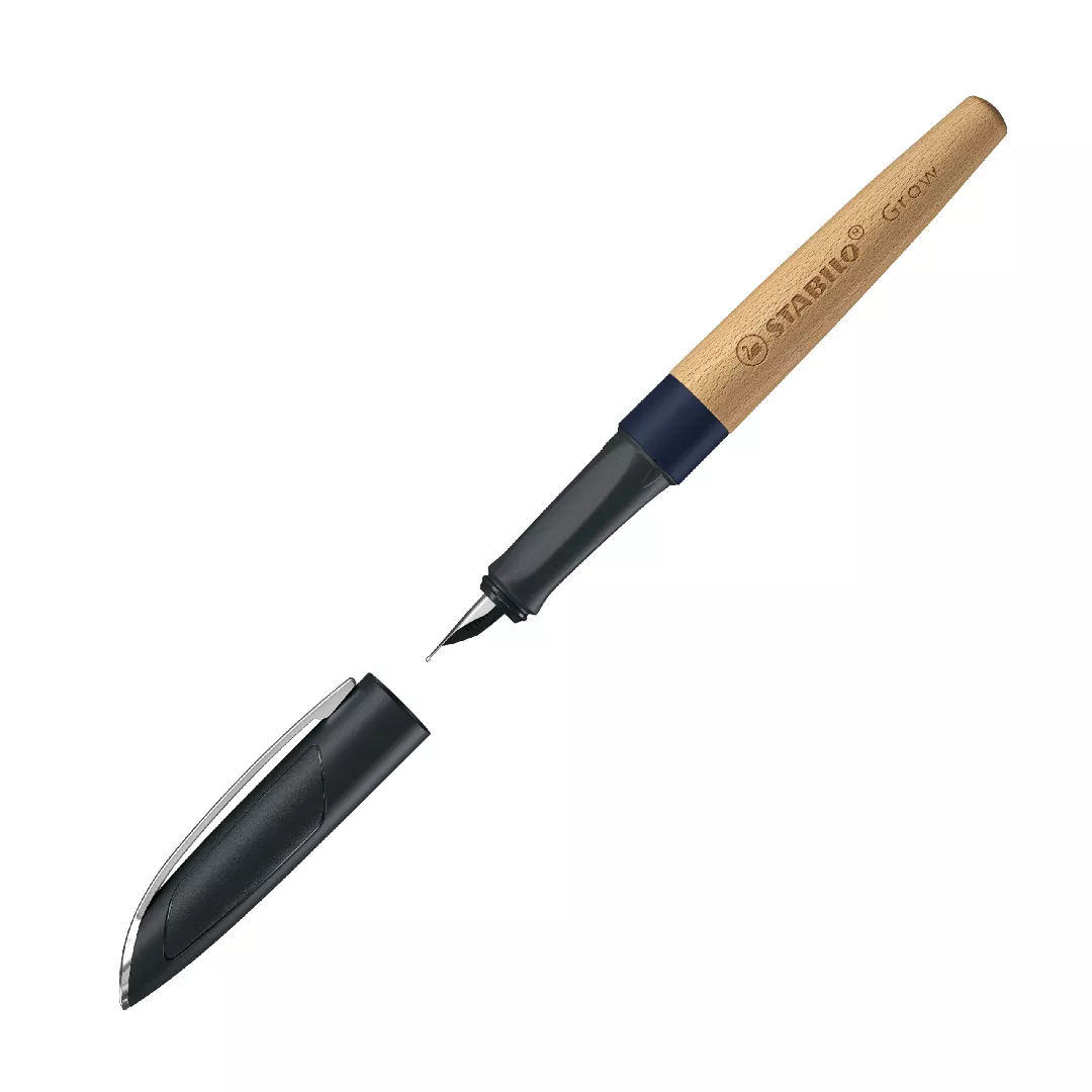 STABILO 5171/2-41 fountain pen Beech  Blueberry