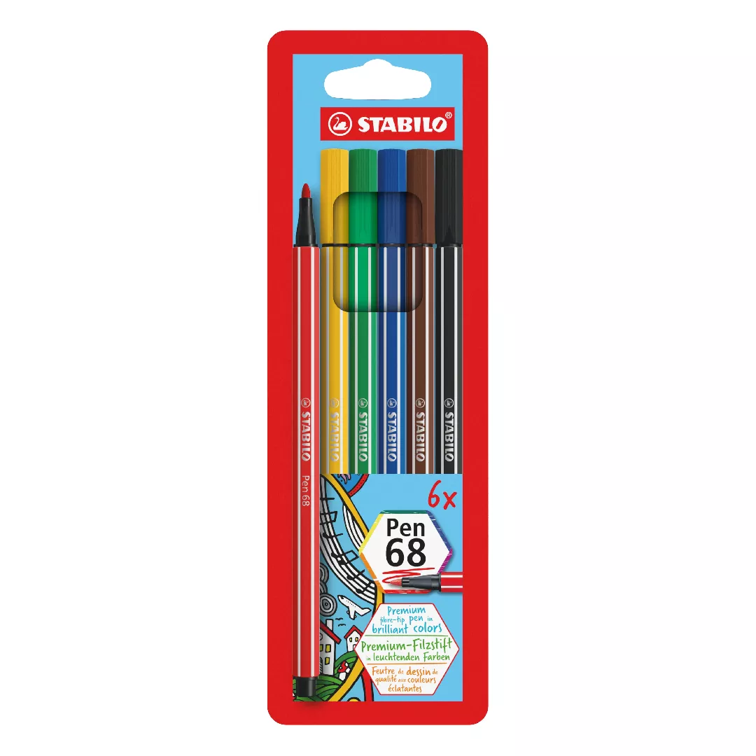 STABILO Pen 68 felt pen Blue