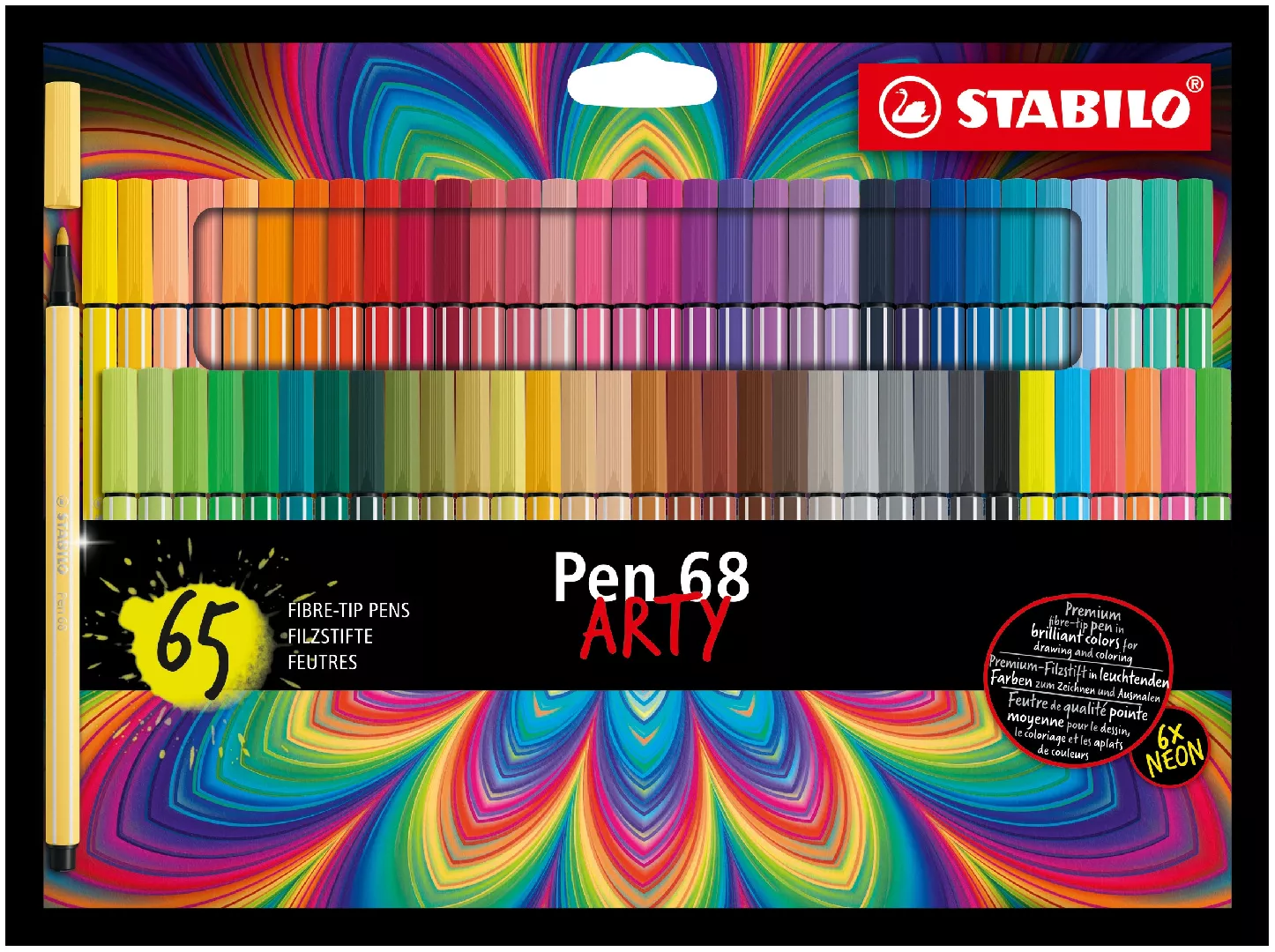 STABILO Pen 68 ARTY felt pen