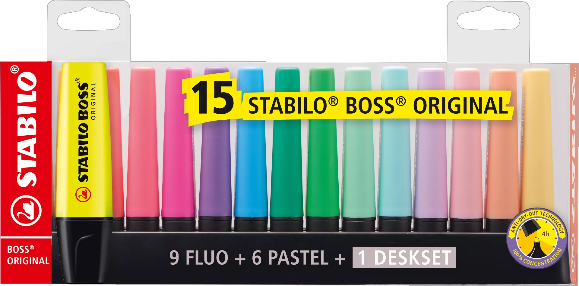 STABILO BOSS ORIGINAL marker 15 pc(s)