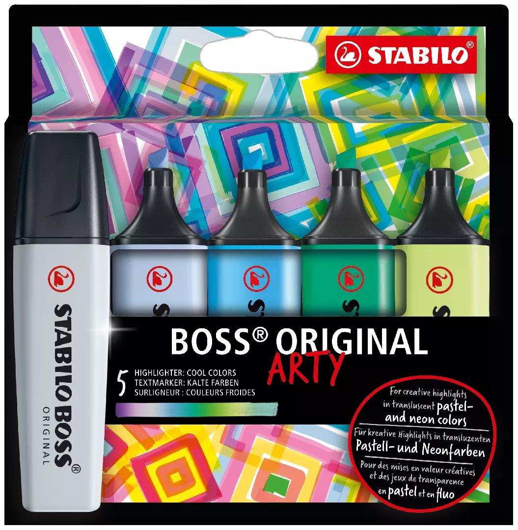 STABILO BOSS ORIGINAL marker 5 pc(s)