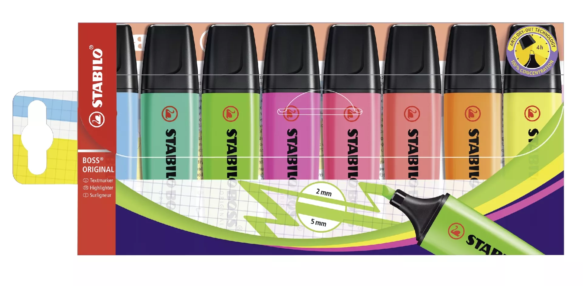 STABILO BOSS ORIGINAL marker 8 pc(s)
