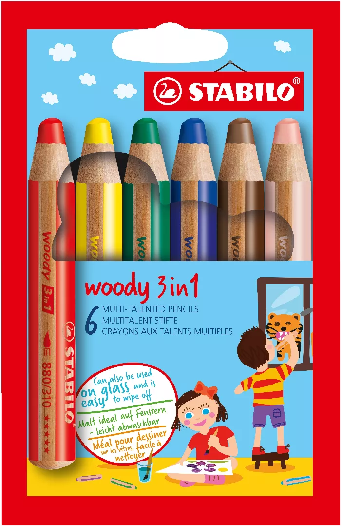 STABILO Woody 3 in 1 Multicolour