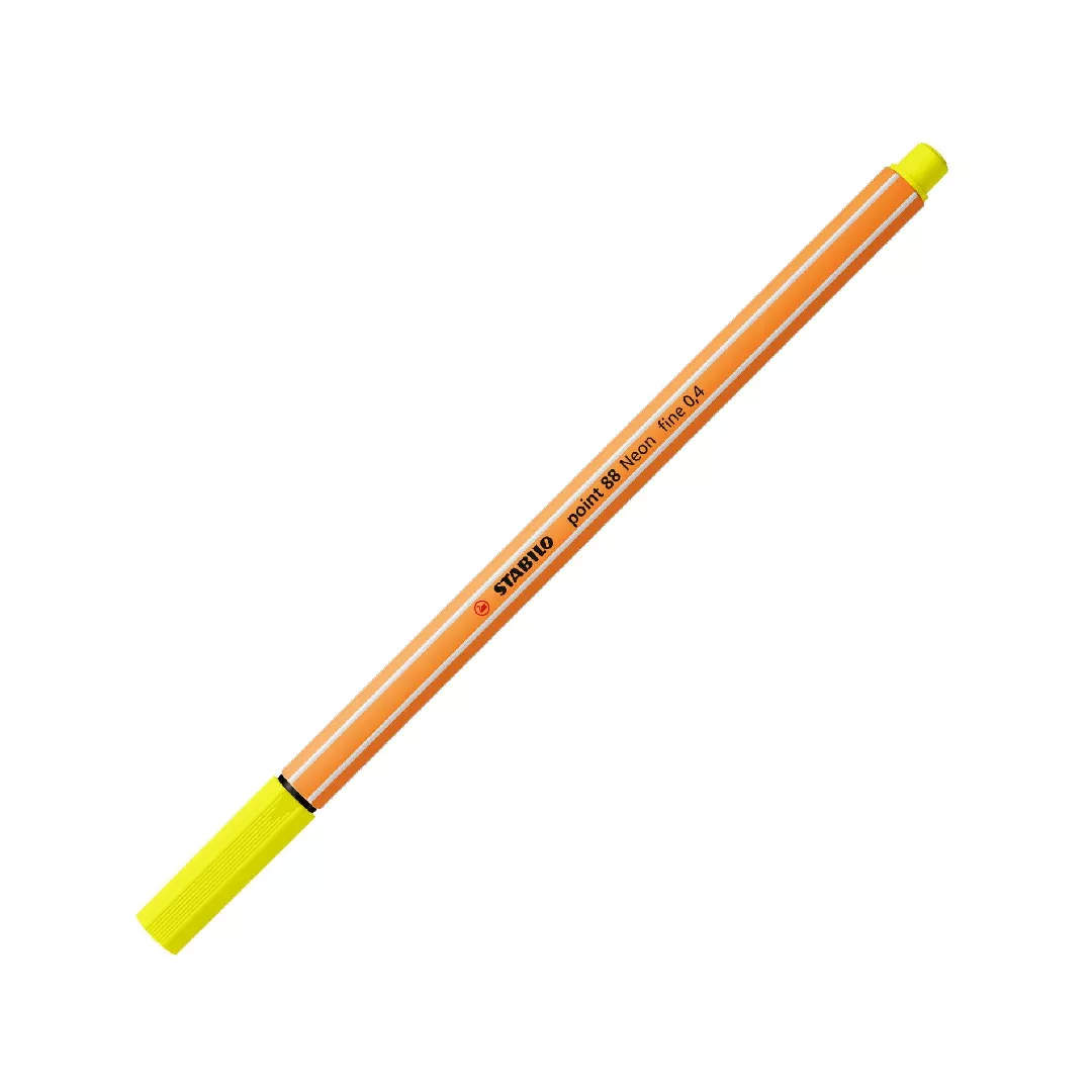 STABILO point 88 fineliner Yellow 1