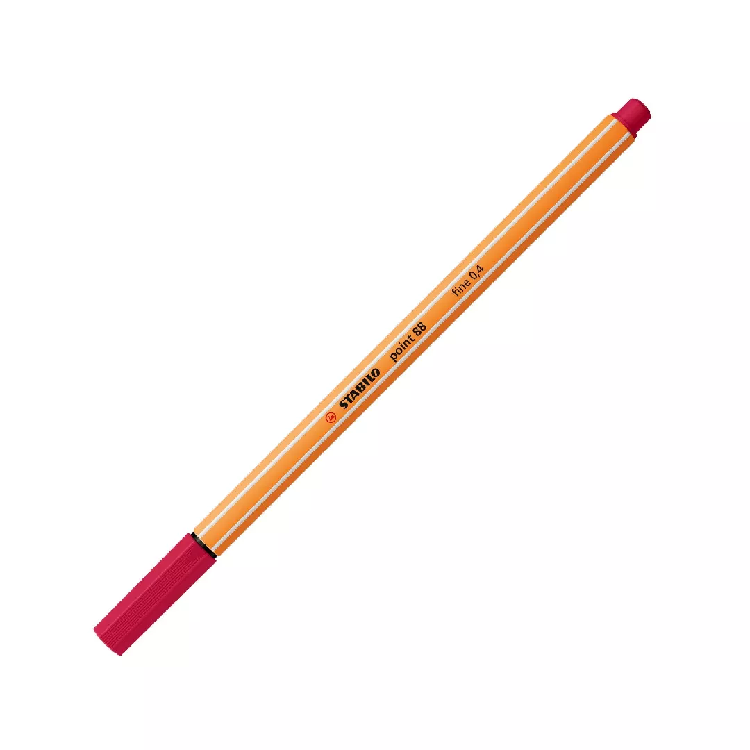 STABILO point 88 fineliner Red 1