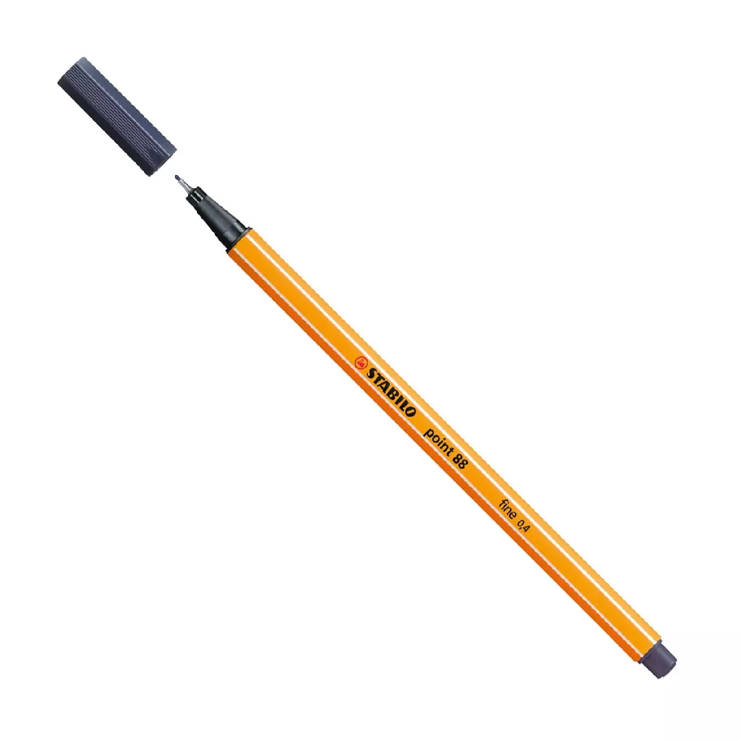 STABILO point 88 fineliner Fine Grey