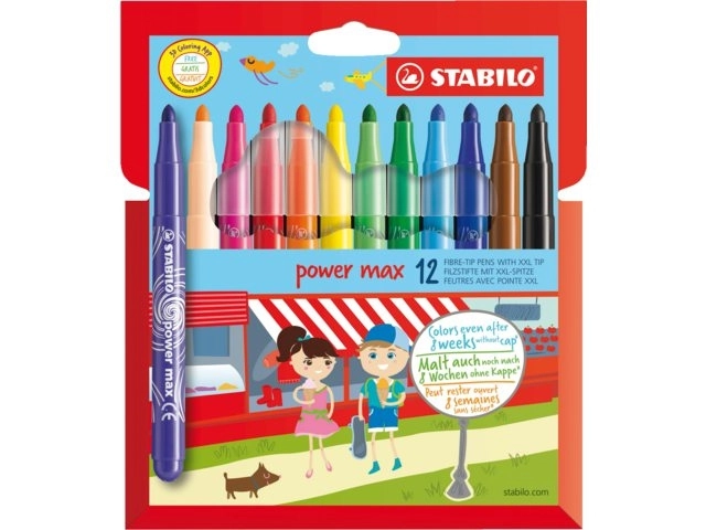 STABILO Power Max felt pen Bold