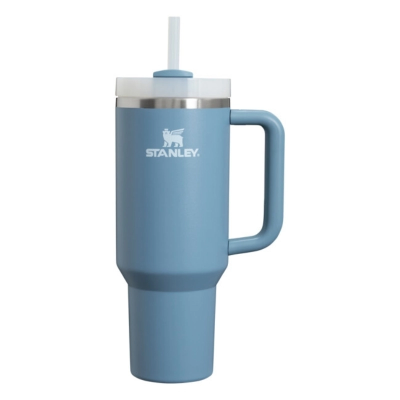 Thermal mug with straw The Quencher