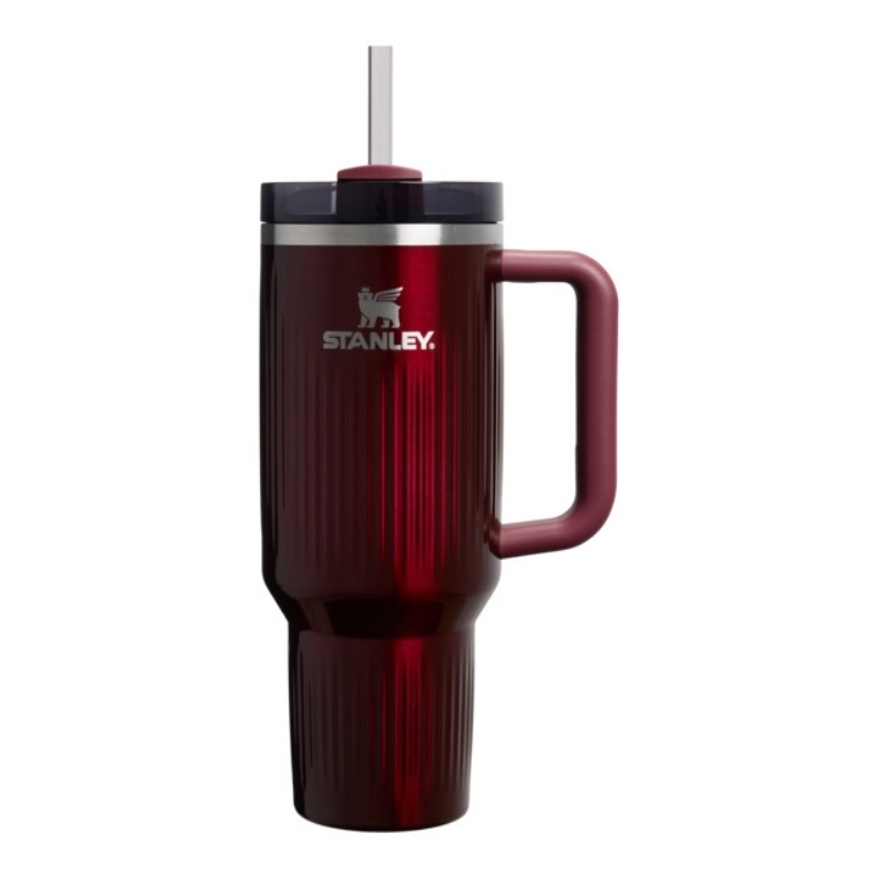 Thermal mug with straw The Quencher