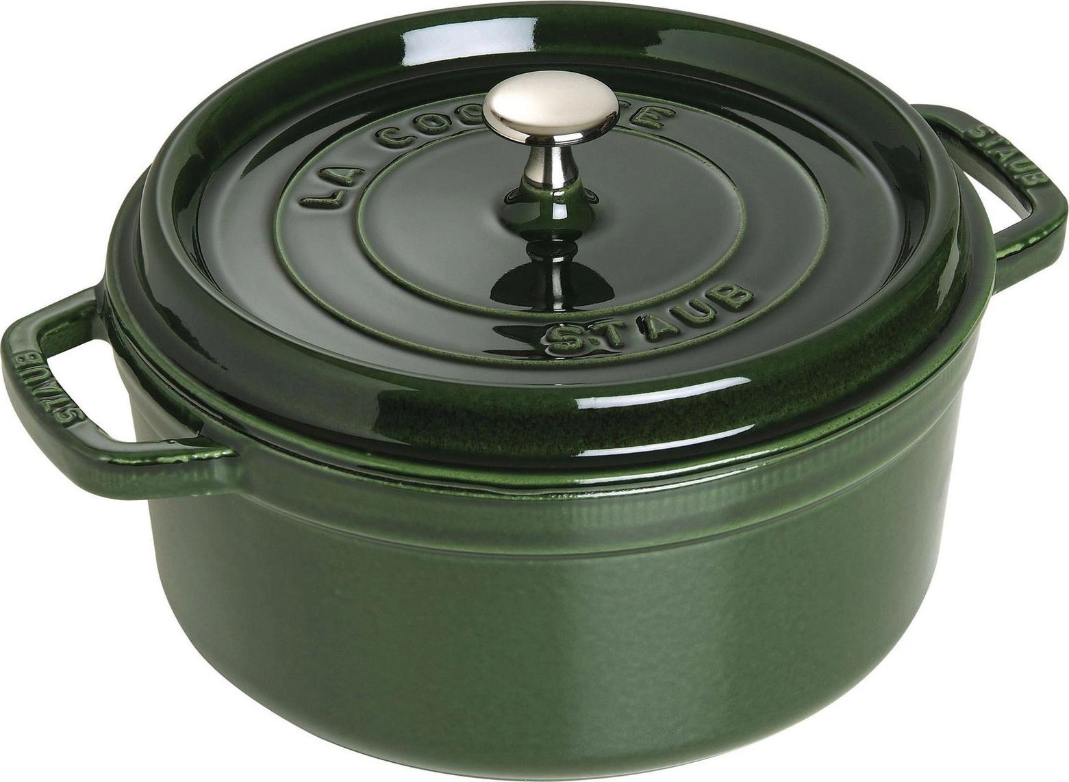 Staub La Cocotte 24cm round basil