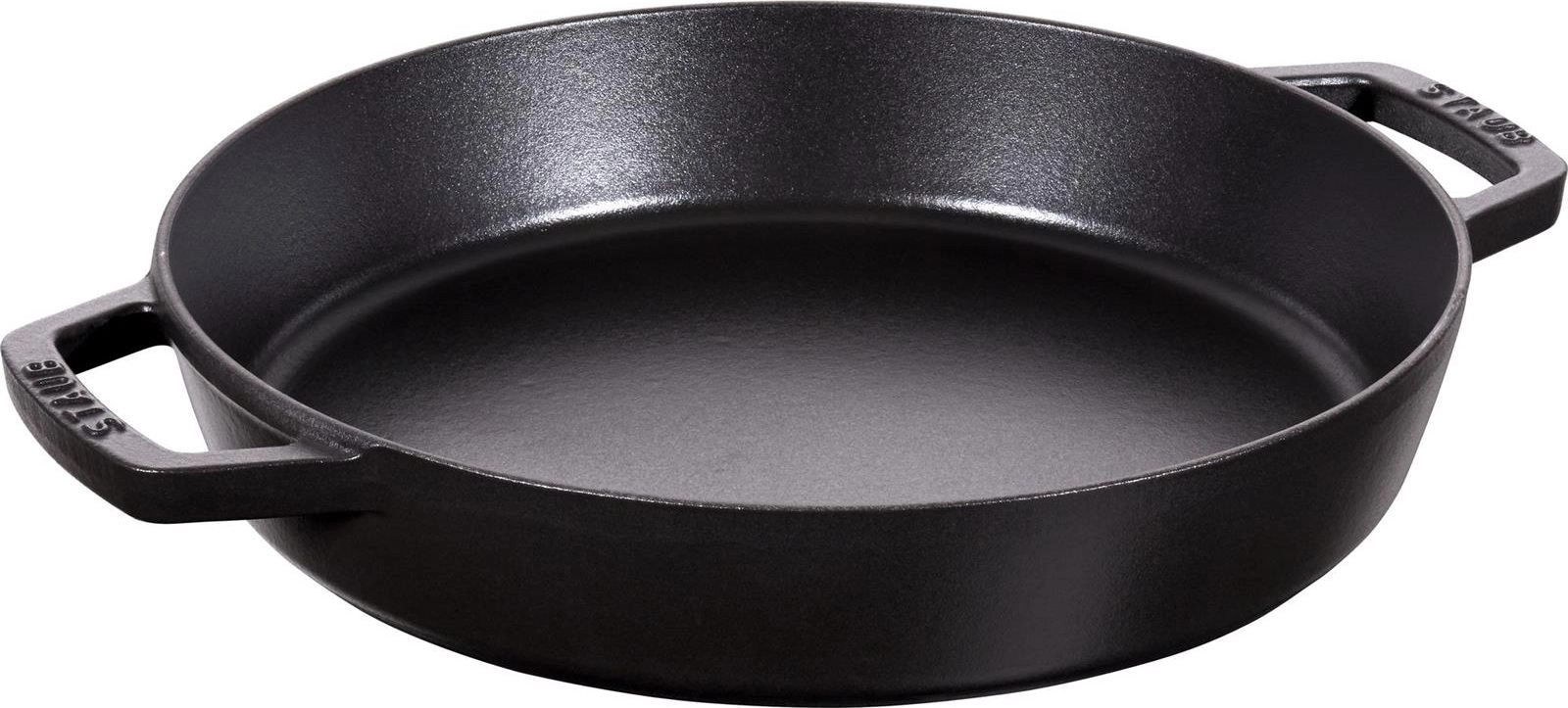Staub Cocotte Frying Pan with 2