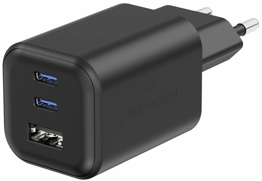 Swissten Travel Charger GaN 2x USB-C