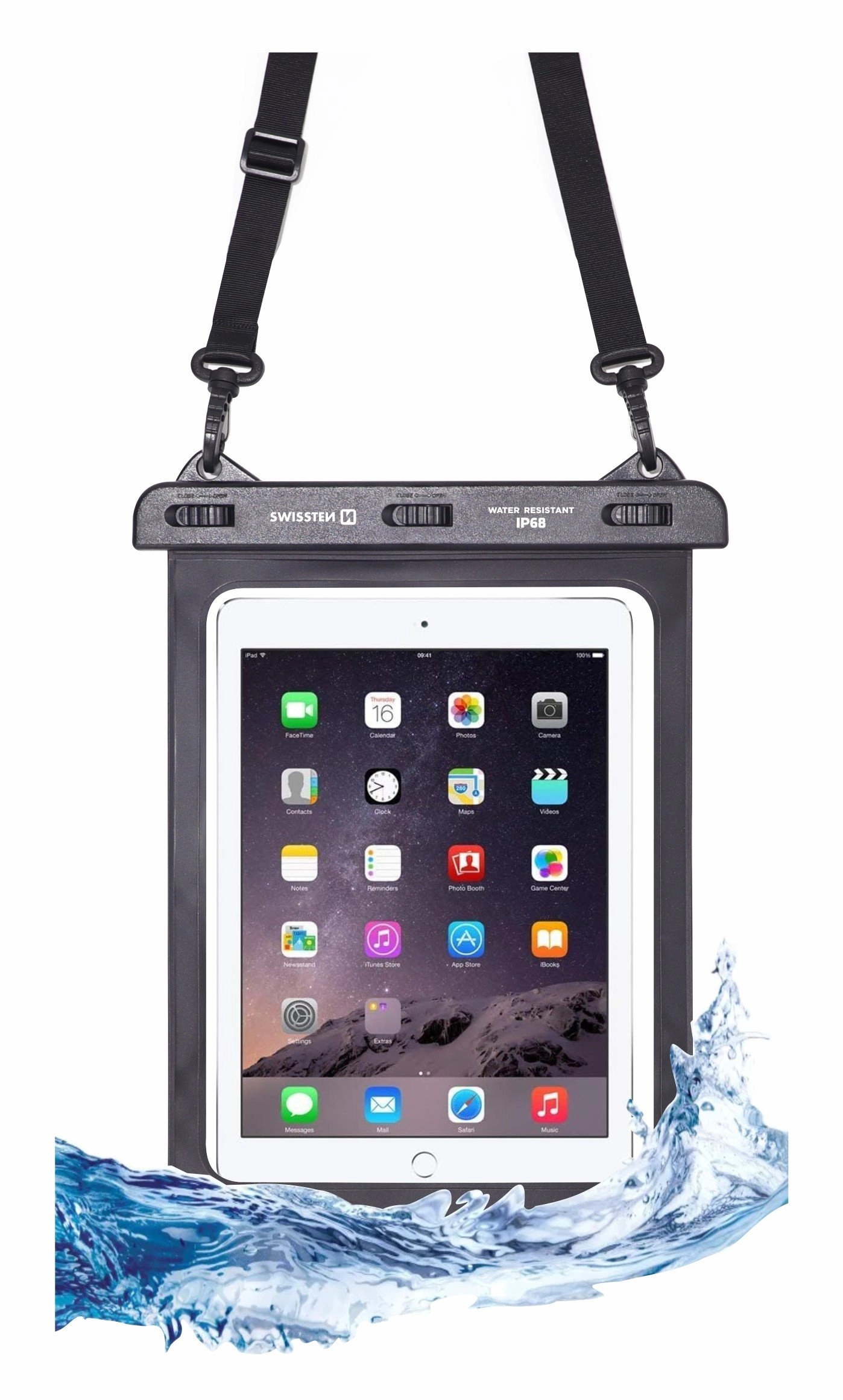 Swissten Waterproof Case for Tablet up