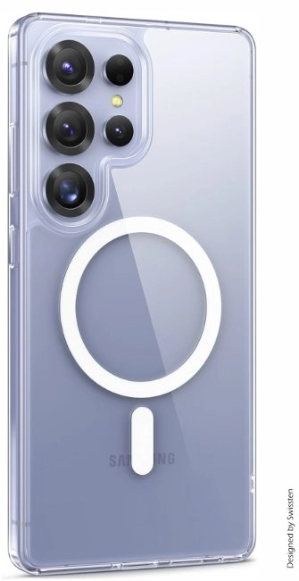 Swissten Clear Jelly MagStick Back Cace