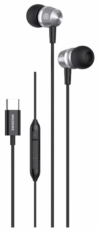 Swissten Metallic USB-C Austiņas 51109100