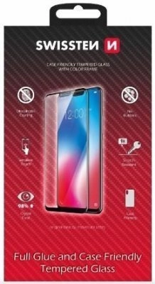 Swissten Full Face Tempered Glass for