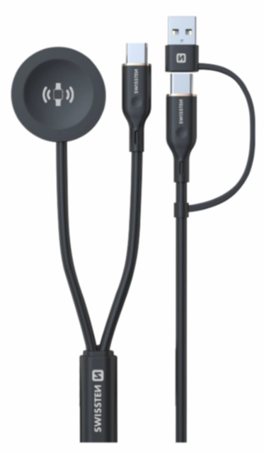 Swissten Wireless 2in1 Charging Cable for