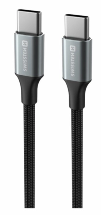 Swissten Textile II USB-C - USB-C