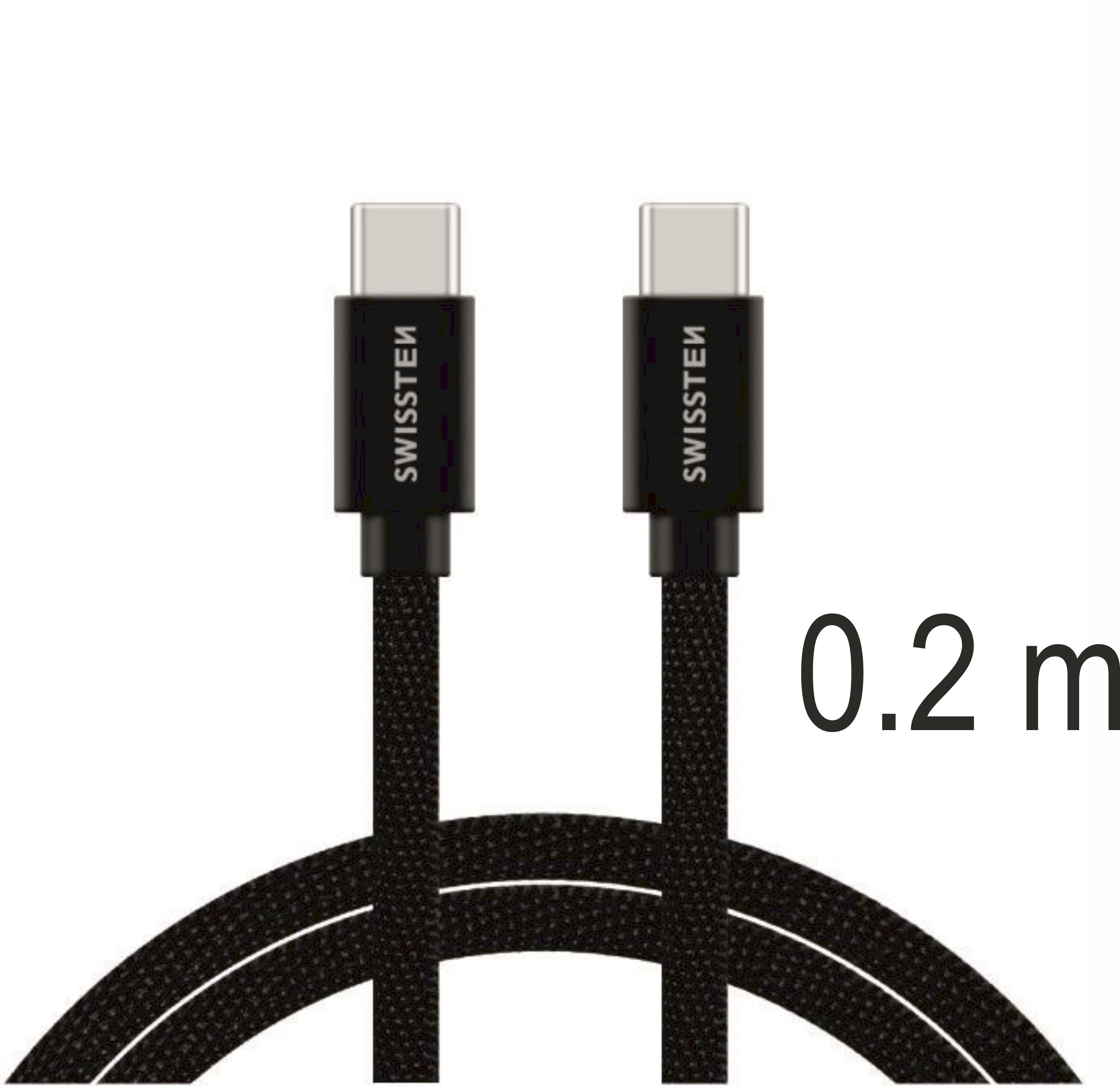 Swissten Textile Universal Quick Charge 3