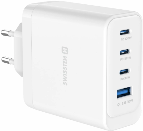 Swissten Travel Charger Core Gan 2x