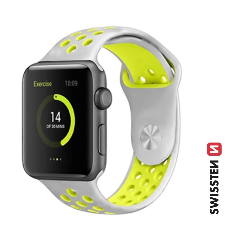 Swissten Sport Silicone Band for Apple