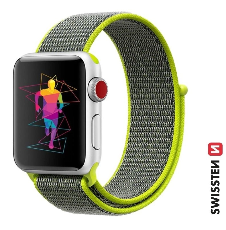 Swissten Nylon Band for Apple Watch