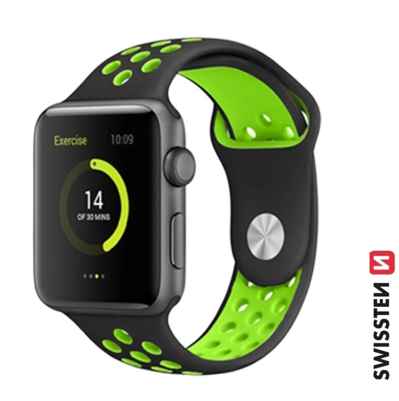 Swissten Sport Silicone Band for Apple