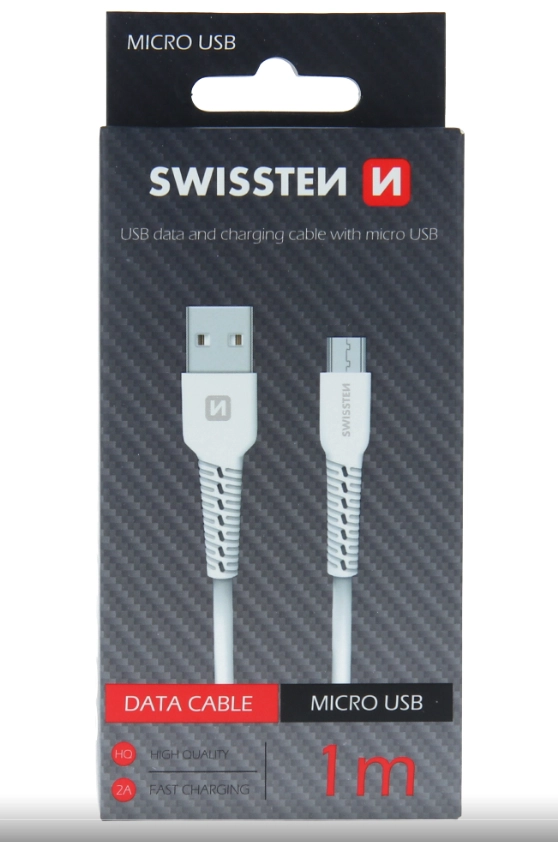 Swissten Basic Fast Charge 3A Micro