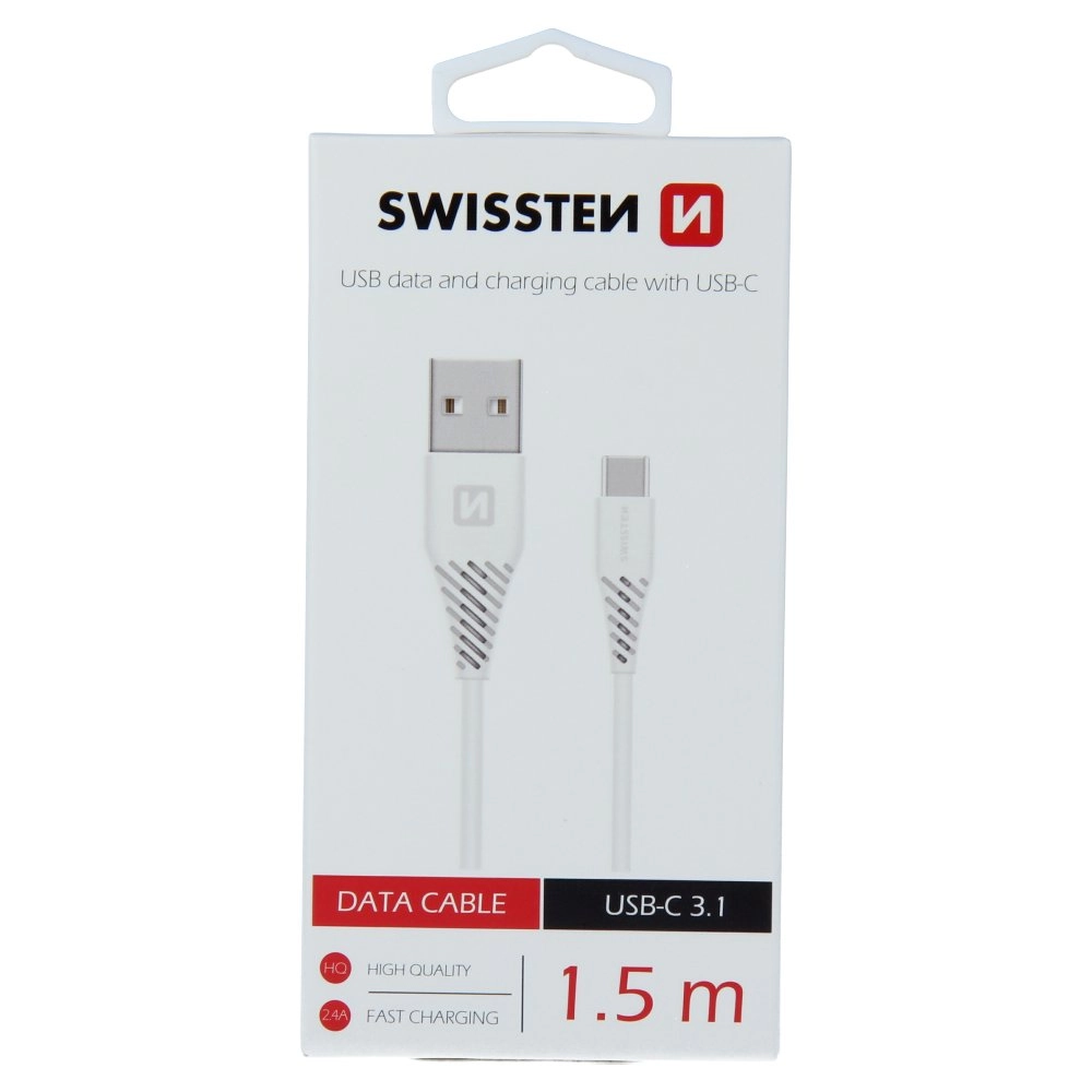 Swissten USB-A - USB-C USB cable