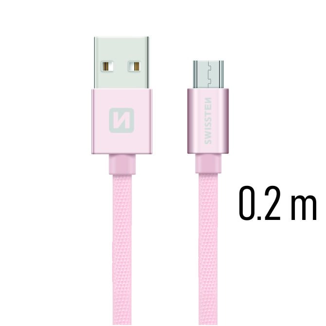 Swissten USB-A - micro-B USB cable