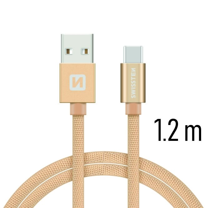 Swissten USB-A - micro-B USB cable
