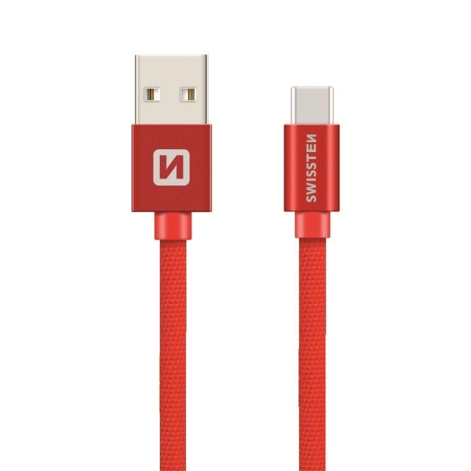 Swissten Textile Universal Quick Charge 3
